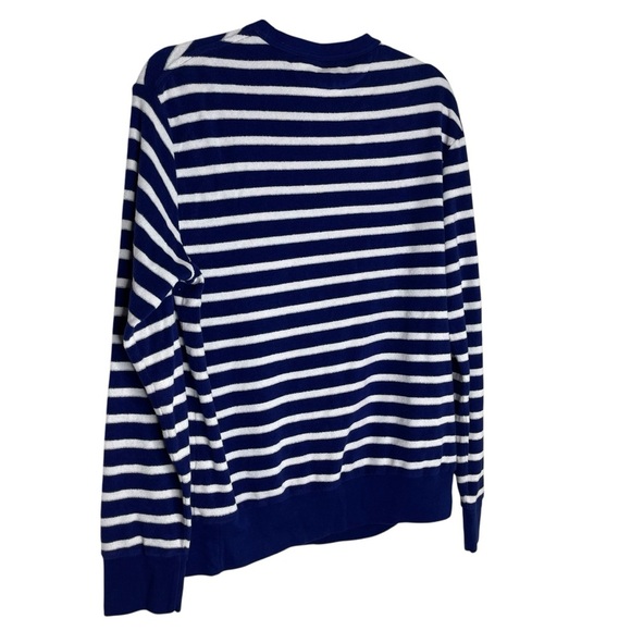 Polo by Ralph Lauren Vintage Long Sleeve Striped Pullover Cotton Top Size Large - Picture 7 of 7